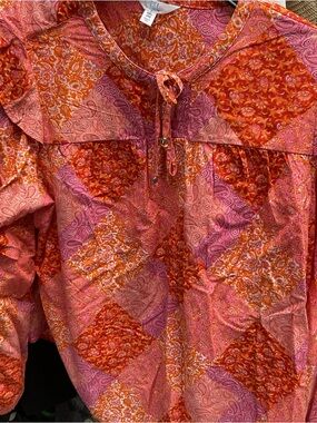 MixedTrue and Time floral patch tops 3 piece bundle sales xxl